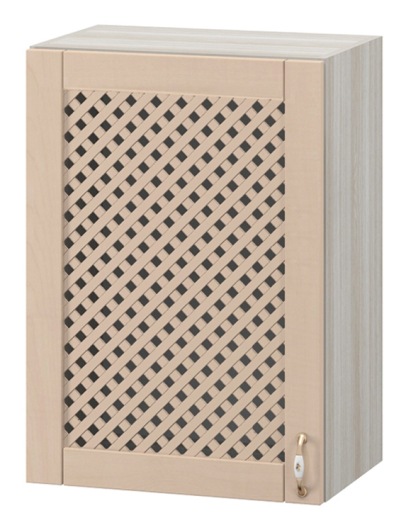 Шкаф верхний с решеткой Массив МВ64 - купить за 10504.00 руб.
