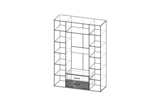 Шкаф Сити 4 - купить за 0.00 руб.