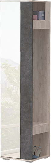 Вешалка с зеркалом Оникс №6 - купить за 12446.00 руб.