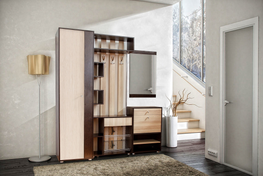 Прихожая Мини-Лайт комплектация 1 - купить за 29232.00 руб.