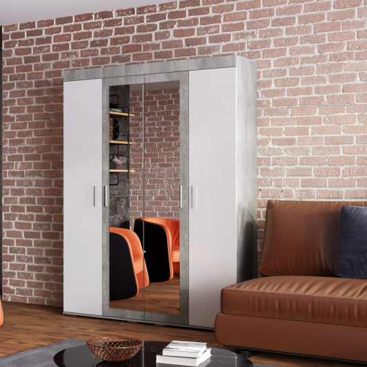 Шкаф 4-х створчатый Инстайл ШК-31 - купить за 20474.00 руб.