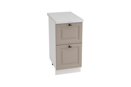 Стол с двумя ящиками №35 Ницца Royal ШН2Я 400 - купить за 10248.00 руб.