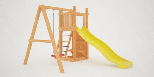 Детская площадка Савушка Мастер 6 с качелями - купить за 42300.00 руб.