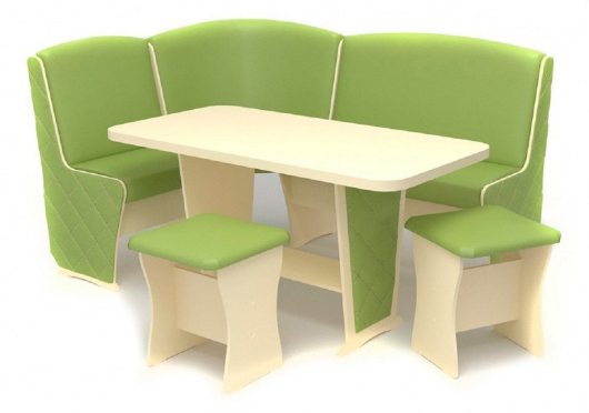 Кухонный уголок Консул-2-4 Лайт с накладками - купить за 12568.0000 руб.