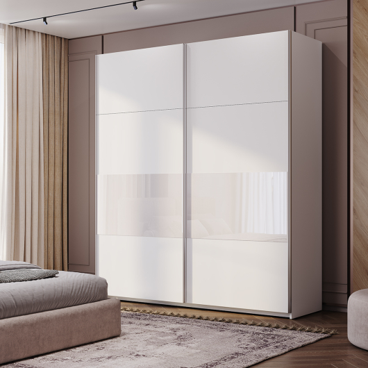 Шкаф-купе Харви ШКК-10 Белый - купить за 45723.00 руб.