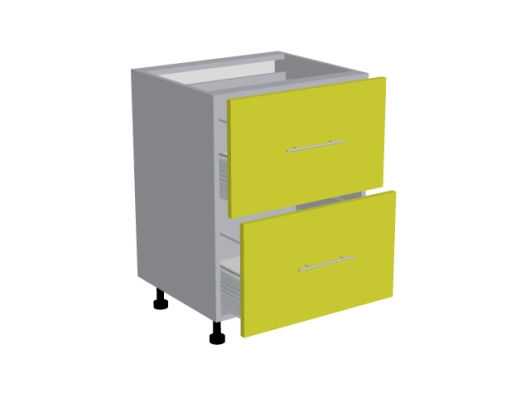 Стол с двумя ящиками Н60+Мет2 Базис - купить за 10979.00 руб.