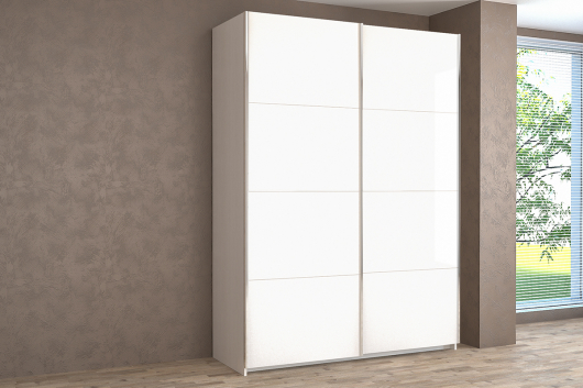 Шкаф-купе 2-х дверный Иннэс 5 Ф1 глянец - купить за 36610.00 руб.