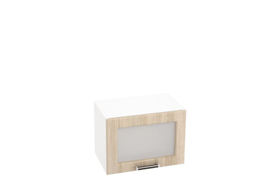 Шкаф горизонтальный со стеклом №19 Прага ШВГС 500 - купить за 3604.00 руб.