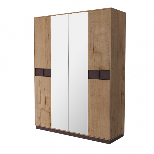 Шкаф 4-х дверный Бруно ИД 01.414 - купить за 27573.0000 руб.