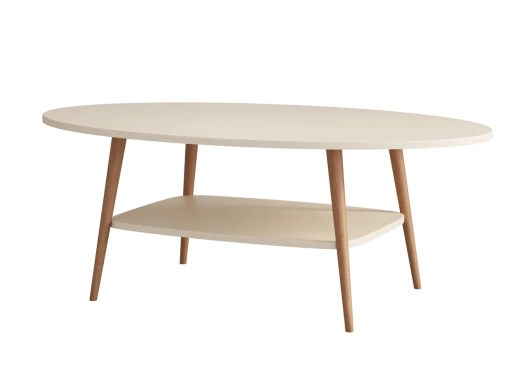 Стол журнальный Эллипс 6-09018 Айвори - купить за 0.00 руб.