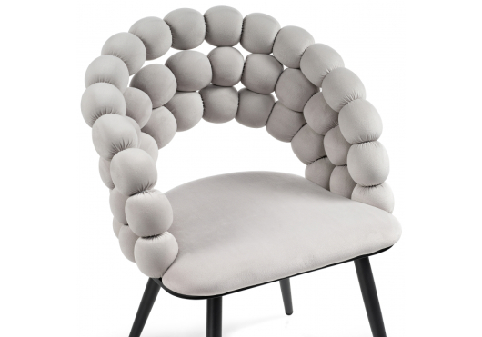 Стул на металлокаркасе Ball gray / black - купить за 13990.00 руб.