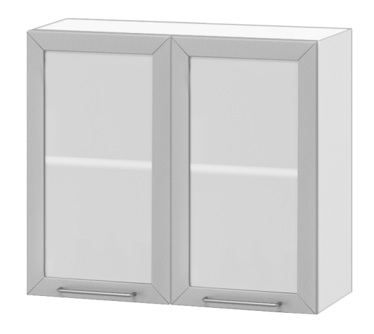 Шкаф верхний со стеклом В10В - купить за 5490.00 руб.