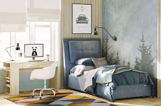 Кровать Ester 90 Галакси Лайт 22 - купить за 38299.00 руб.