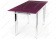 Стол раскладной S 302T фиолетовый - купить за 15600.0000 руб.