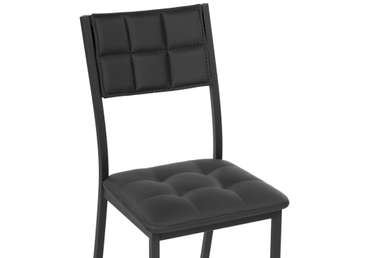 Стул Бекал черный / матовый черный - купить за 5280.00 руб.