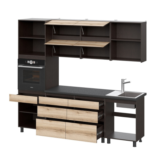 Кухня Берген 2.4 м вариант 2 - купить за 52520.00 руб.