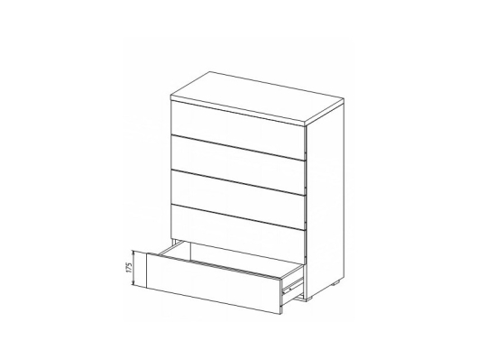 Комод Куба 1708.М3 - купить за 0.00 руб.