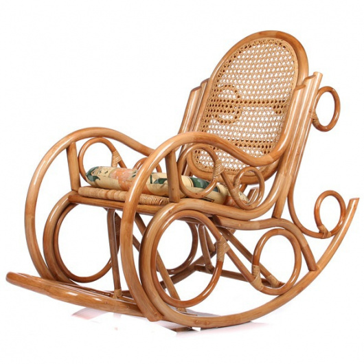 Кресло-качалка Novo с подушкой - купить за 17776.0000 руб.