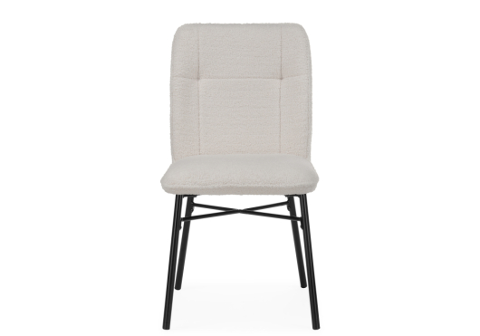 Стул на металлокаркасе Denis beige / black - купить за 8790.00 руб.