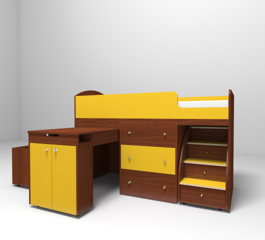 Кровать чердак Малыш+ - купить за 25720.00 руб.