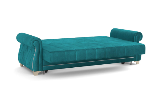 Диван Порто М велюр тенерифе изумруд / велюр тенерифе грей - купить за 59921.00 руб.