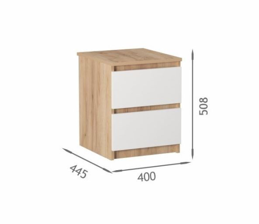 Тумба прикроватная с ящиками Модерн - купить за 4485.00 руб.