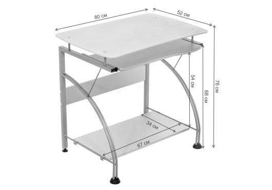 Компьютерный стол Glen black - купить за 0.00 руб.