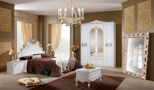 Спальня Розалия КМК 0456 (вариант 2) - купить за 0.00 руб.