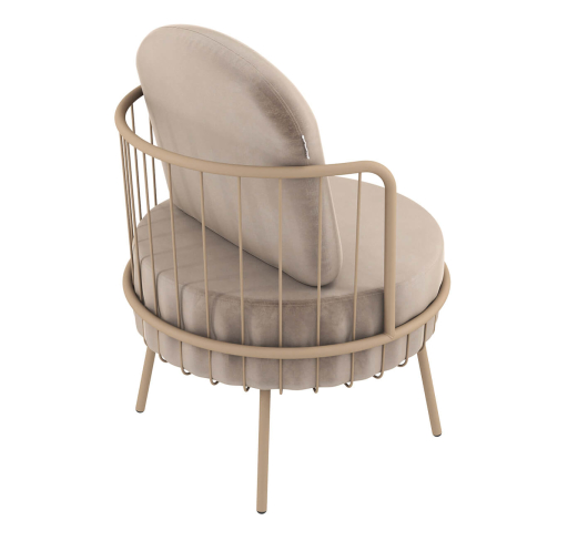 Кресло SHT-AMS123 латте / кофейный - купить за 17613.00 руб.