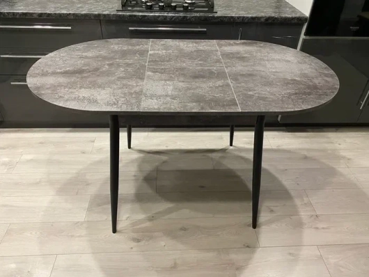 Стол обеденный Стиль 1 опора чёрная - купить за 0.00 руб.