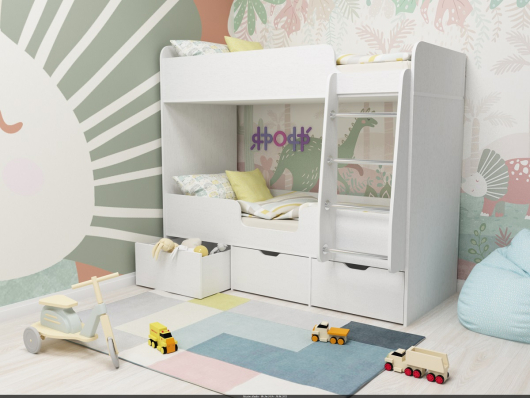 Кровать двухъярусная «Малыш Двойняшка» - купить за 0.00 руб.