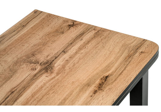 Обеденная группа Мирана черный крокодил / черный / дуб вотан - купить за 0.00 руб.