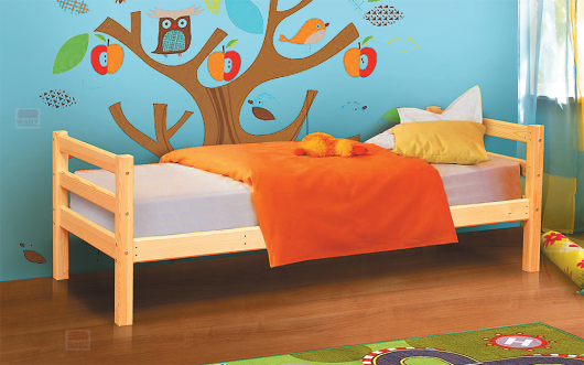 Кровать из массива Омега 14 вариант №1 - купить за 9982.00 руб.