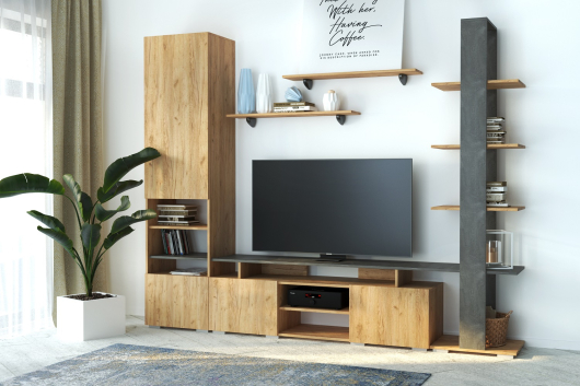 Стенка Лофт 2 (Арника) - купить за 0.00 руб.