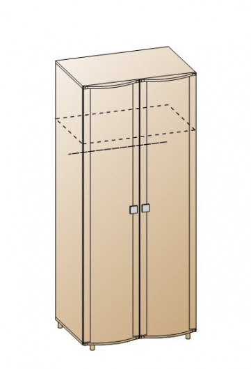 Шкаф для одежды и белья ШК-302 Оливия - купить за 9009.0000 руб.