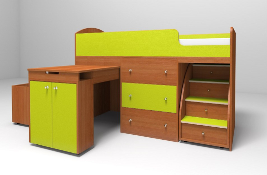 Кровать чердак Малыш+ - купить за 25720.00 руб.