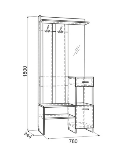 Прихожая Яр - купить за 0.00 руб.