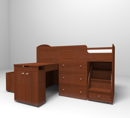 Кровать чердак Малыш+ - купить за 25720.00 руб.