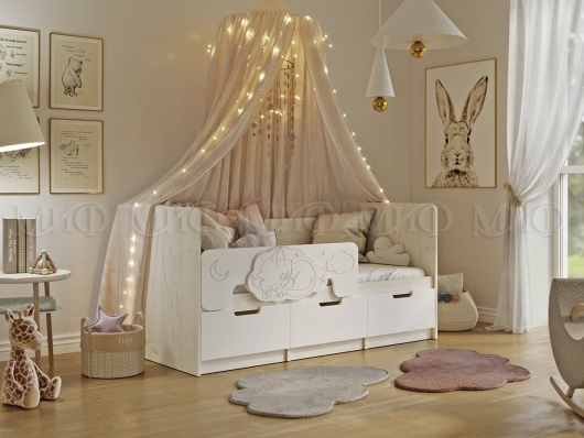 Кровать Юниор-4 МиФ - купить за 15141.00 руб.