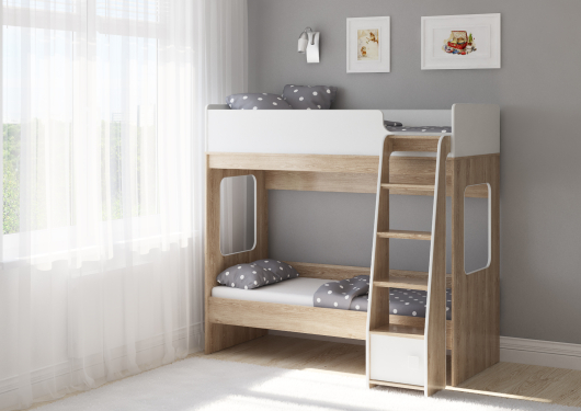 Двухъярусная кровать Легенда D601.1 - купить за 27960.00 руб.
