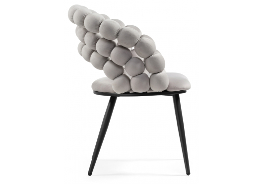 Стул на металлокаркасе Ball gray / black - купить за 13990.00 руб.