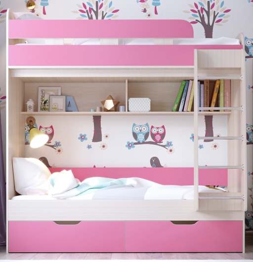 Двухъярусная кровать Юниор 5 - купить за 0.00 руб.