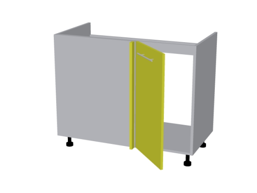 Стол под мойку угловой НУМ100 Д1 Мишель - купить за 8493.00 руб.