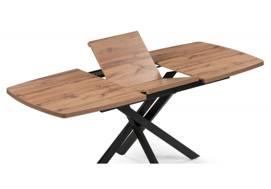 Деревянный стол Адди дуб вотан / черный - купить за 0.00 руб.