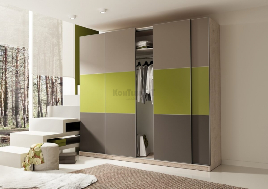 Шкаф-купе 4-х дверный Nova (вариант 4) - купить за 142844.00 руб.