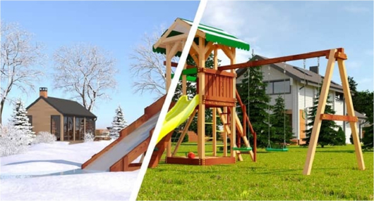 Детский городок Савушка 4 сезона - 4 - купить за 172500.00 руб.