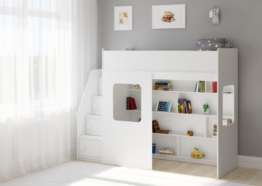 Кровать-чердак Легенда C604.3 - купить за 31960.00 руб.