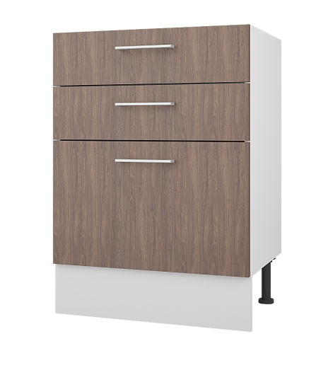 Стол с тремя ящиками 60 Европа №22 - купить за 4666.00 руб.