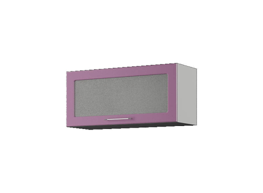 Шкаф навесной со стеклом №16 София ШВГС 800 - купить за 5827.00 руб.