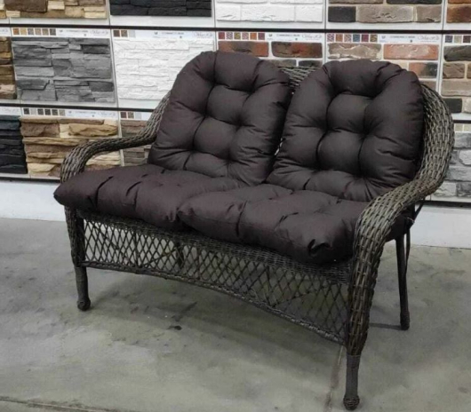 Двухместный диван из искусственного ротанга Мэдисон Нью А07202 - купить за 15600.00 руб.